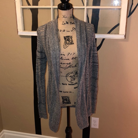 Maurices Sweaters - Black and Gray Cardigan